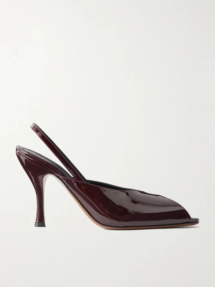 Culumba 80 patent leather pumps