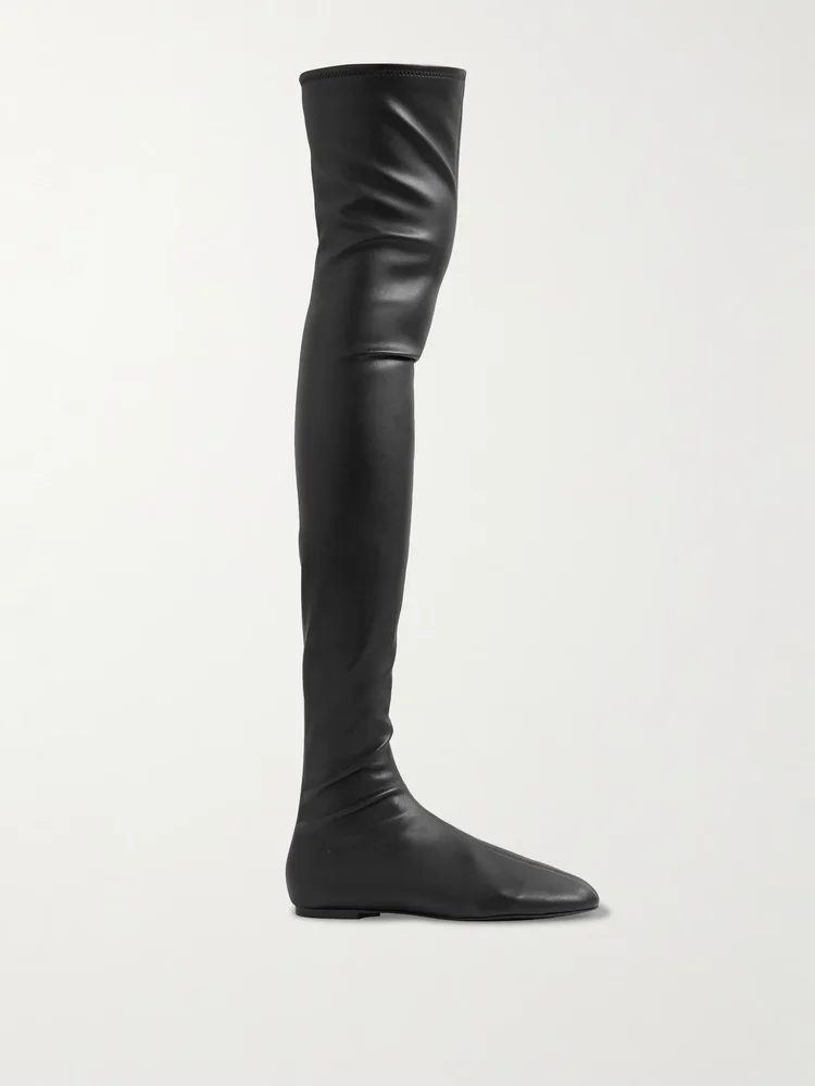 tee over the knee boots