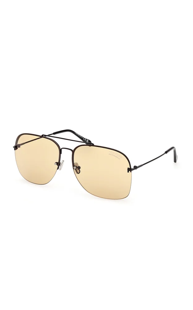 Mackenzie Aviator Metal Sunglasses