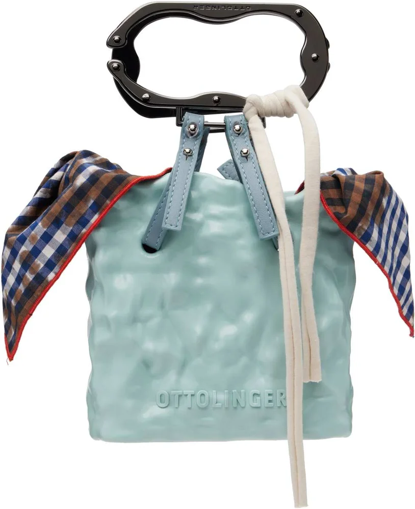 Blue Signature Ceramic Bag