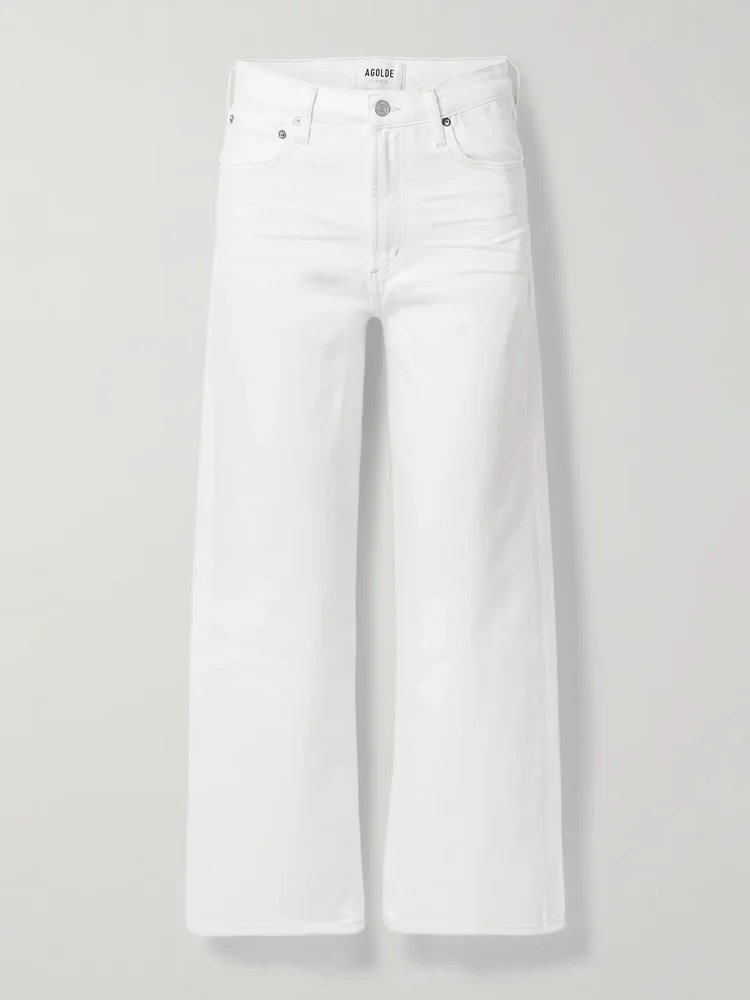 Ren high-rise wide-leg jeans
