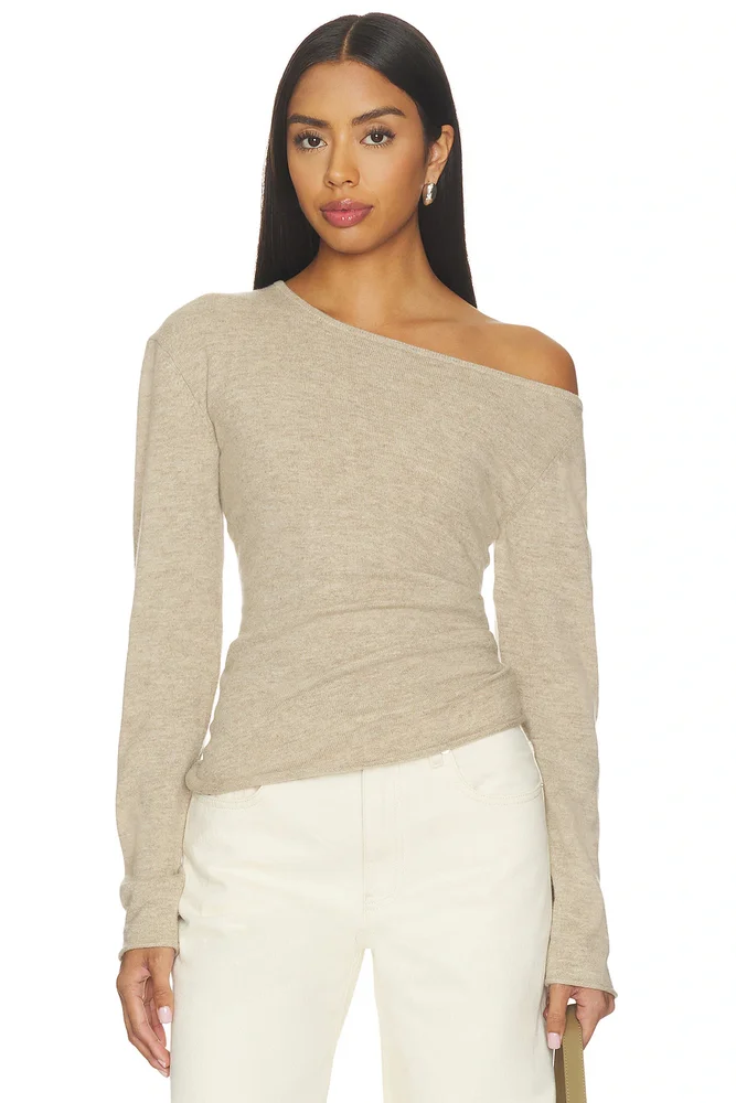 Draped Asym Top