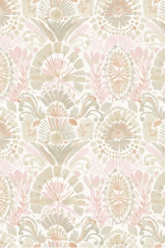 Bohemia Wandering Rose Peel and Stick Wallpaper