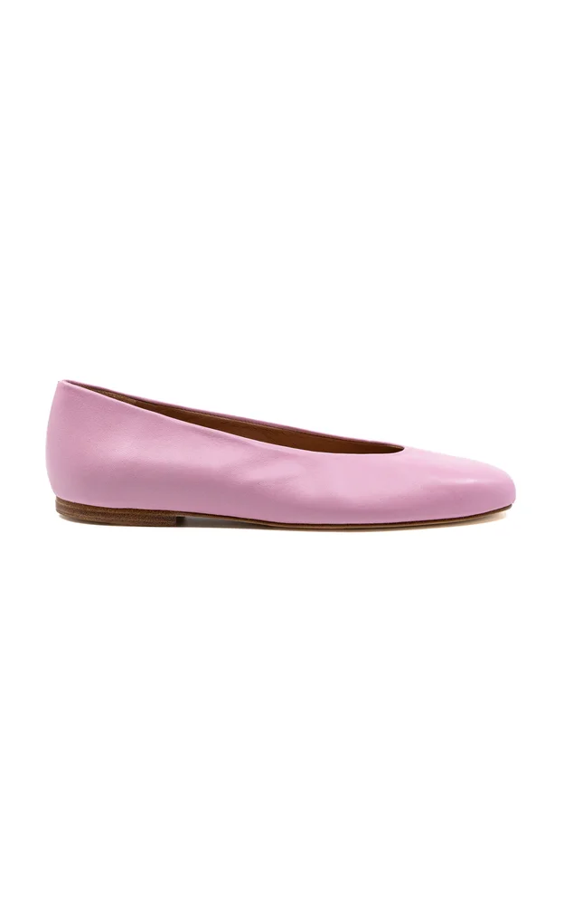 Dalia Leather Ballet Flats