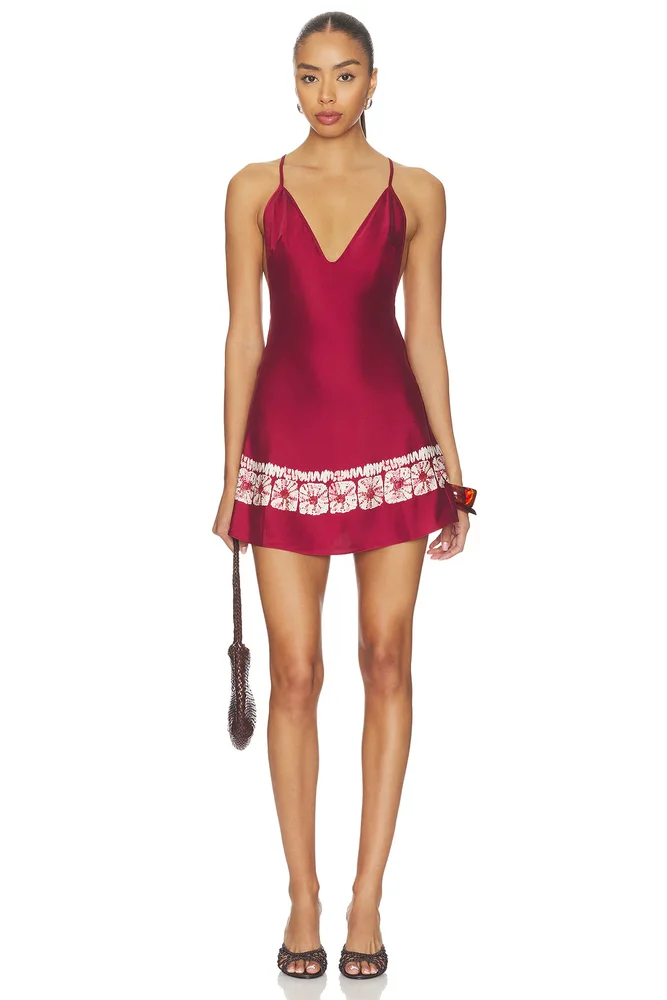 Colette Silk Mini Dress
