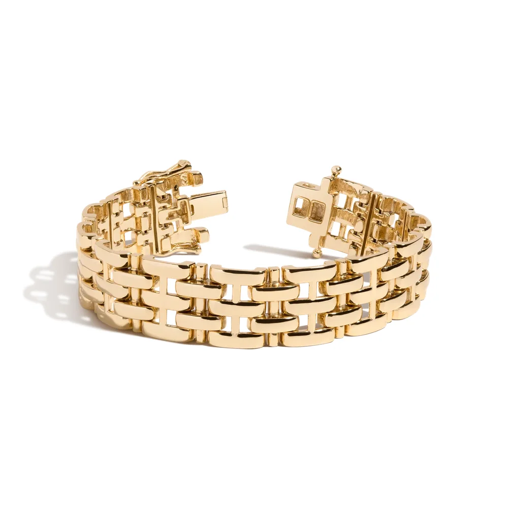 Panther Chain Link Bracelet