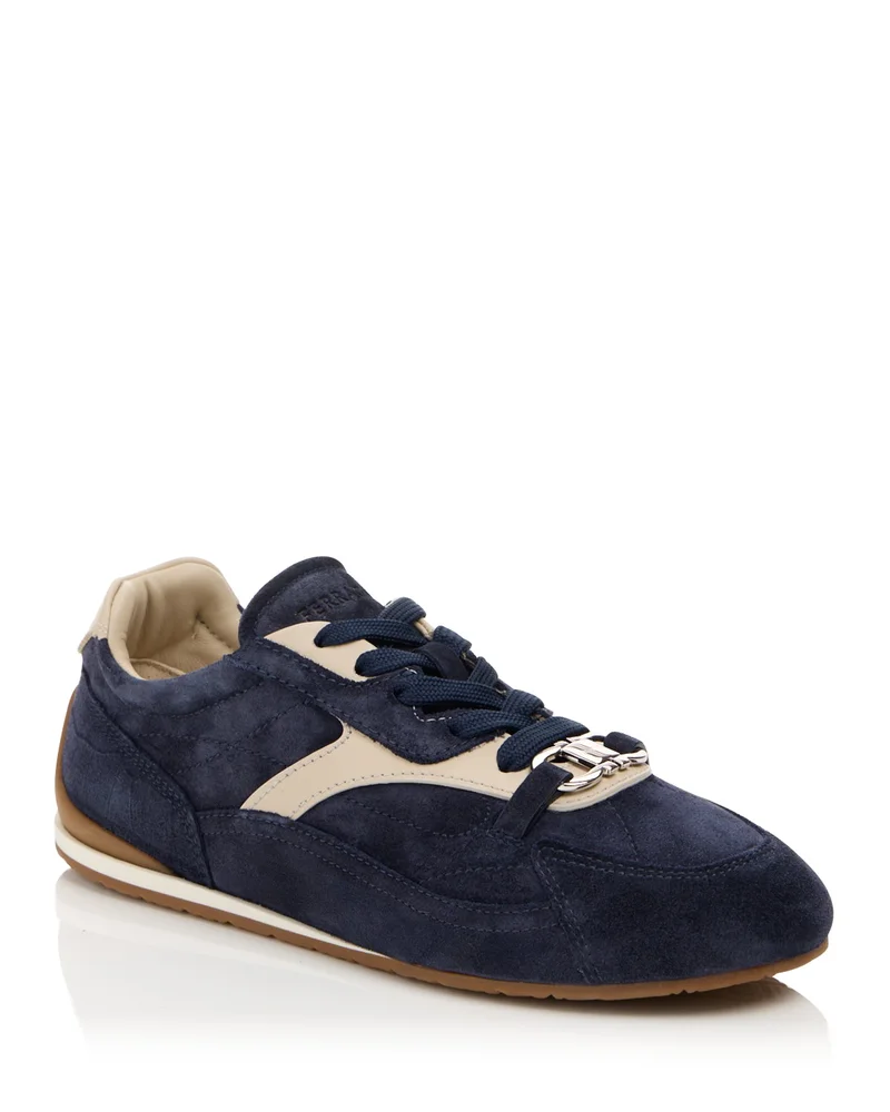 Women's Sophie Gancini Suede Sneakers