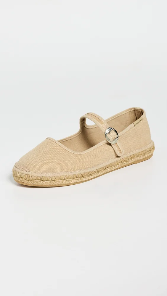 Oasis Mary Jane Espadrilles - Sunstone Sand