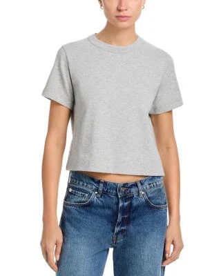 FRAME The Heather Boxy Tee