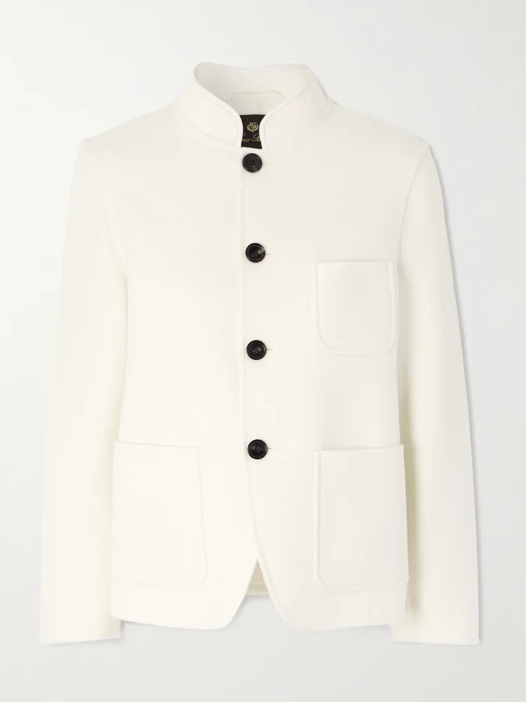 Spagna cashmere-twill jacket