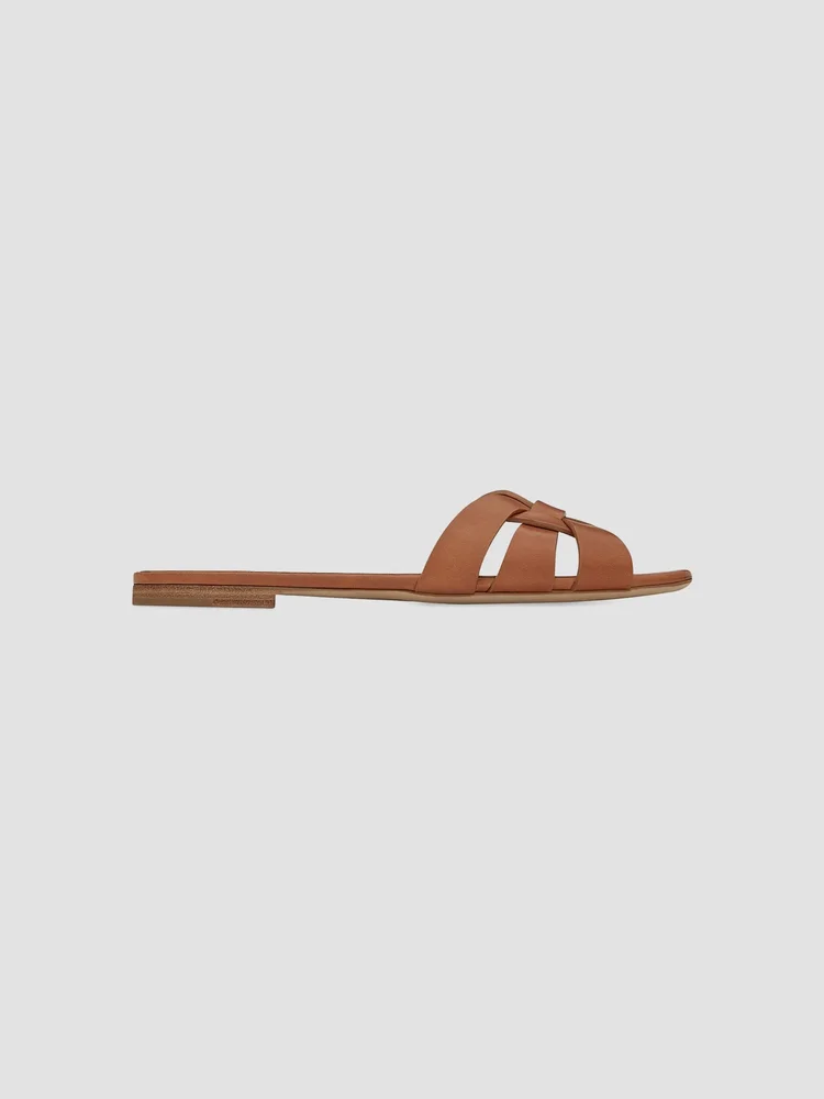 Tribute Mules in Smooth Leather