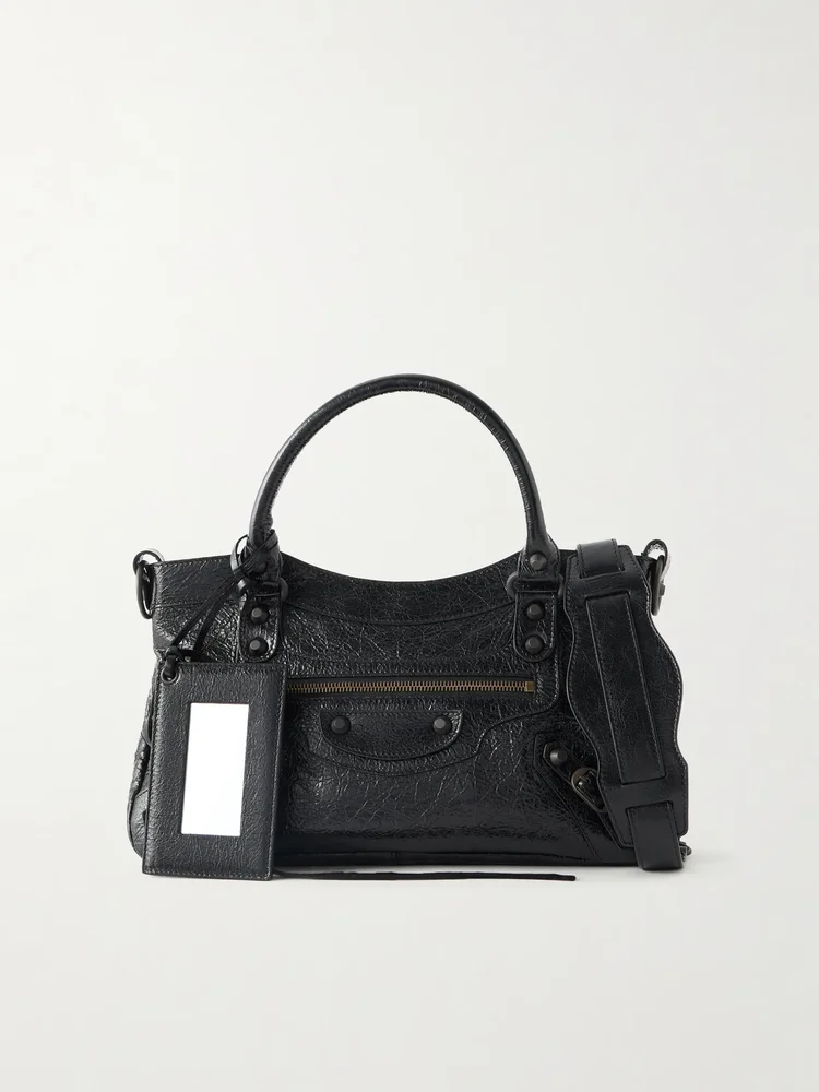 Balenciaga Le City First leather shoulder bag