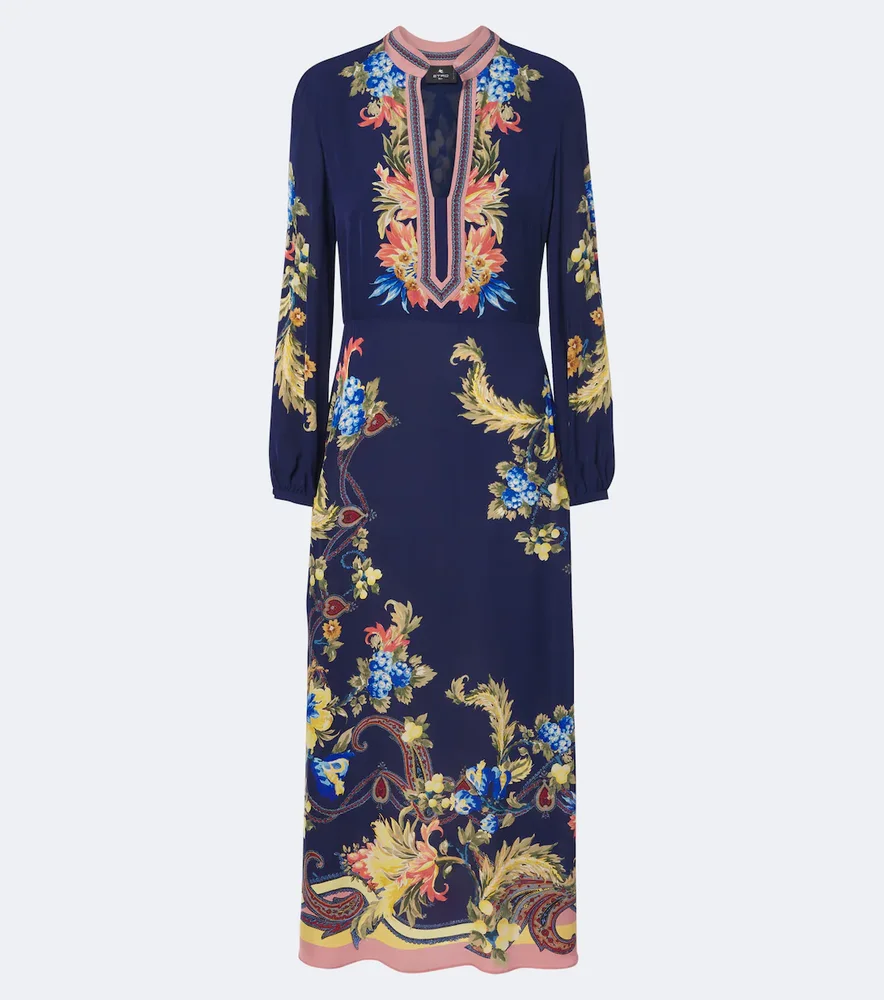 Floral maxi dress