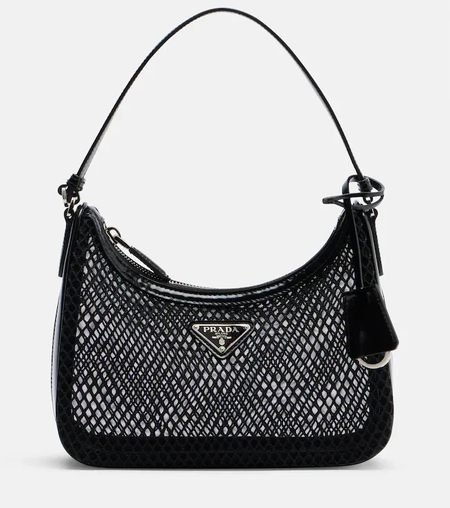 Prada Re-Edition 2005 Mini mesh shoulder bag