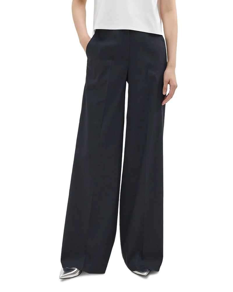 High Waist Wide Leg Trousers