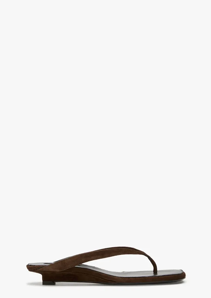 Sally Espresso Suede