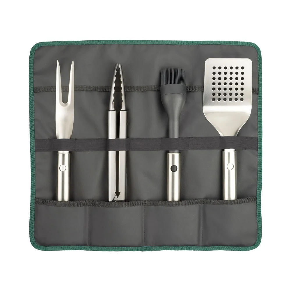 GrillOut BBQ Tool Set with Storage Case