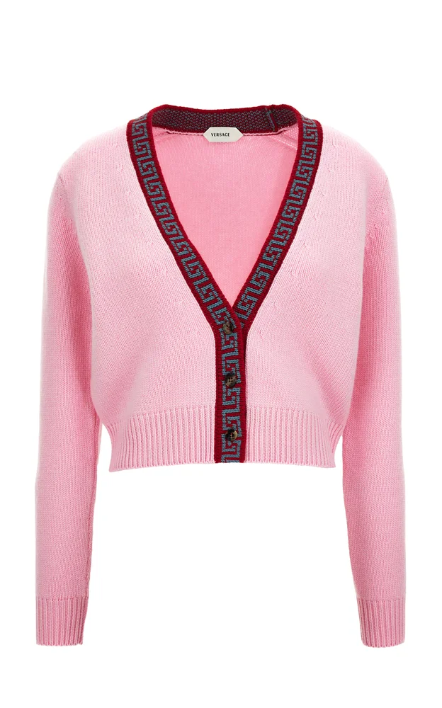 Greca Knit Cardigan
