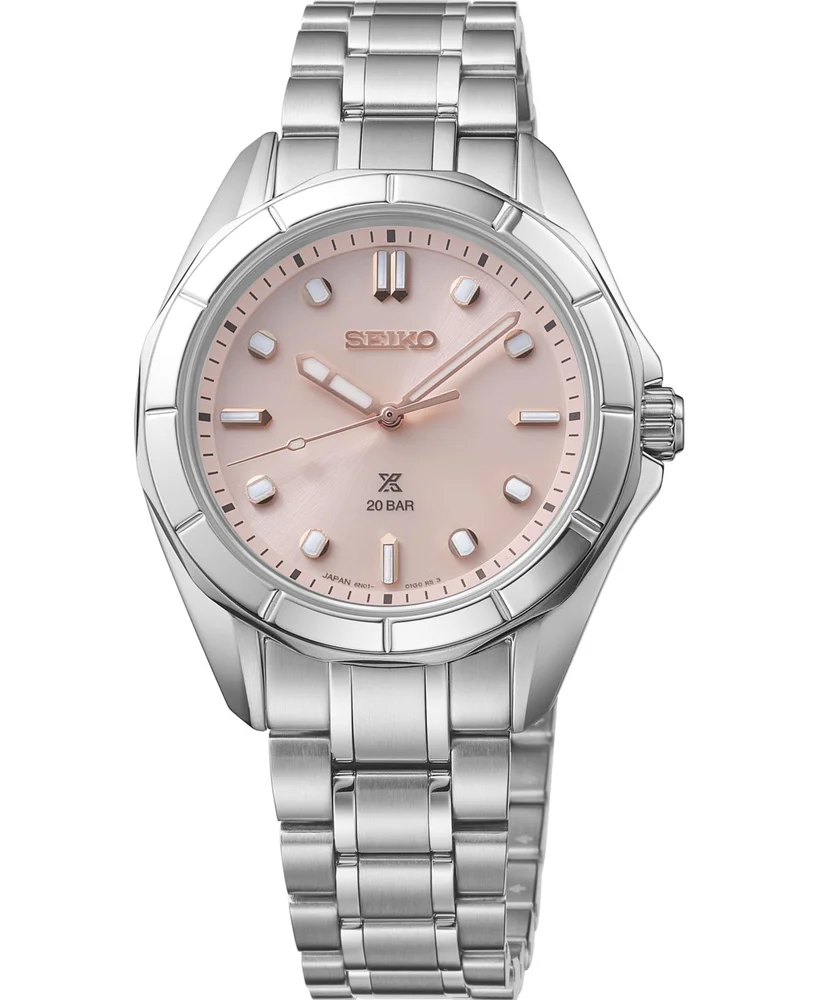 Prospex Sea Series Stainless Steel Bracelet Watch, 34mm