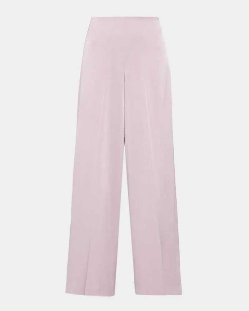 Kai Wide-Leg Satin Pants