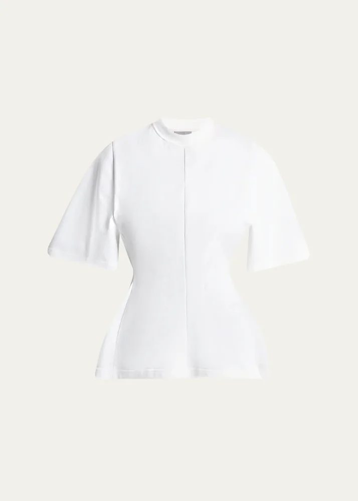 Very Heavy Jersey Peplum T-Shirt