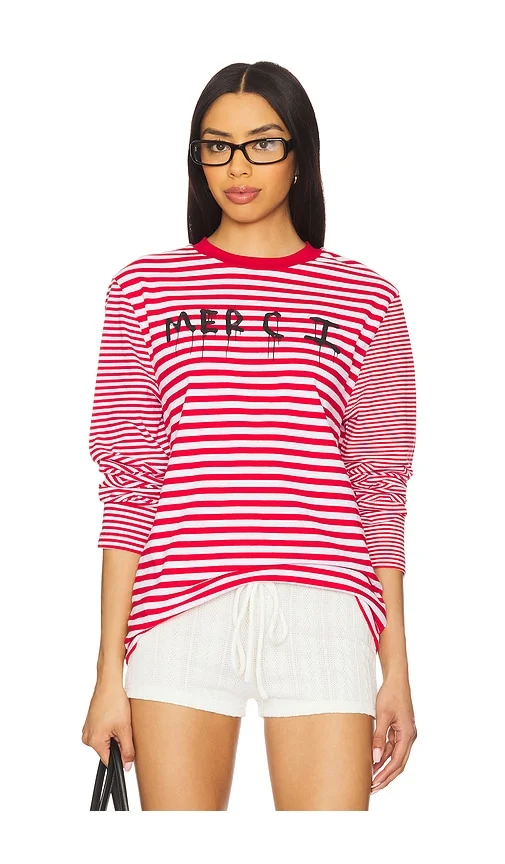 Merci Breton Long Sleeve Tshirt etre cecile