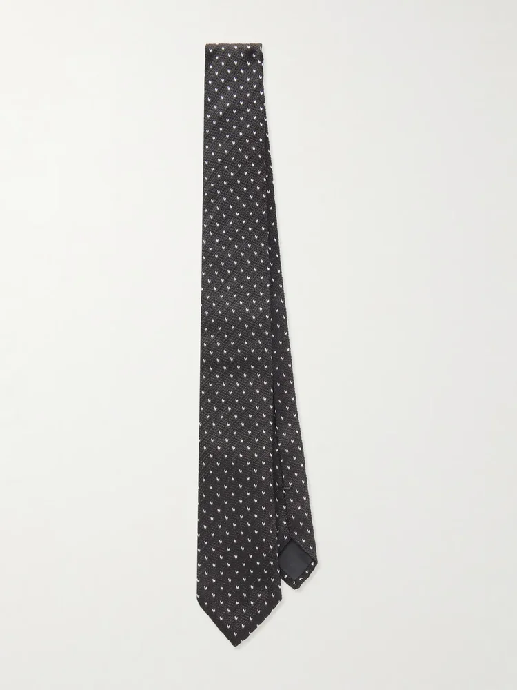 8cm Silk-Jacquard Tie