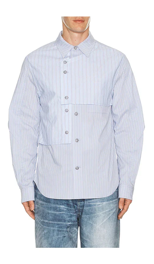 Men's White Abaco Linen Shirt