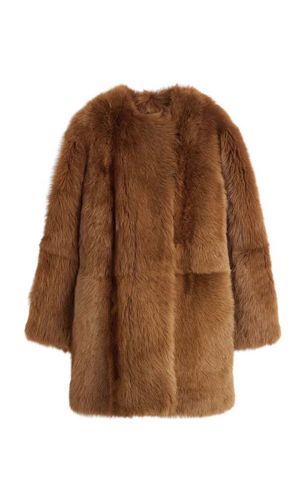 Short Shearling Coat