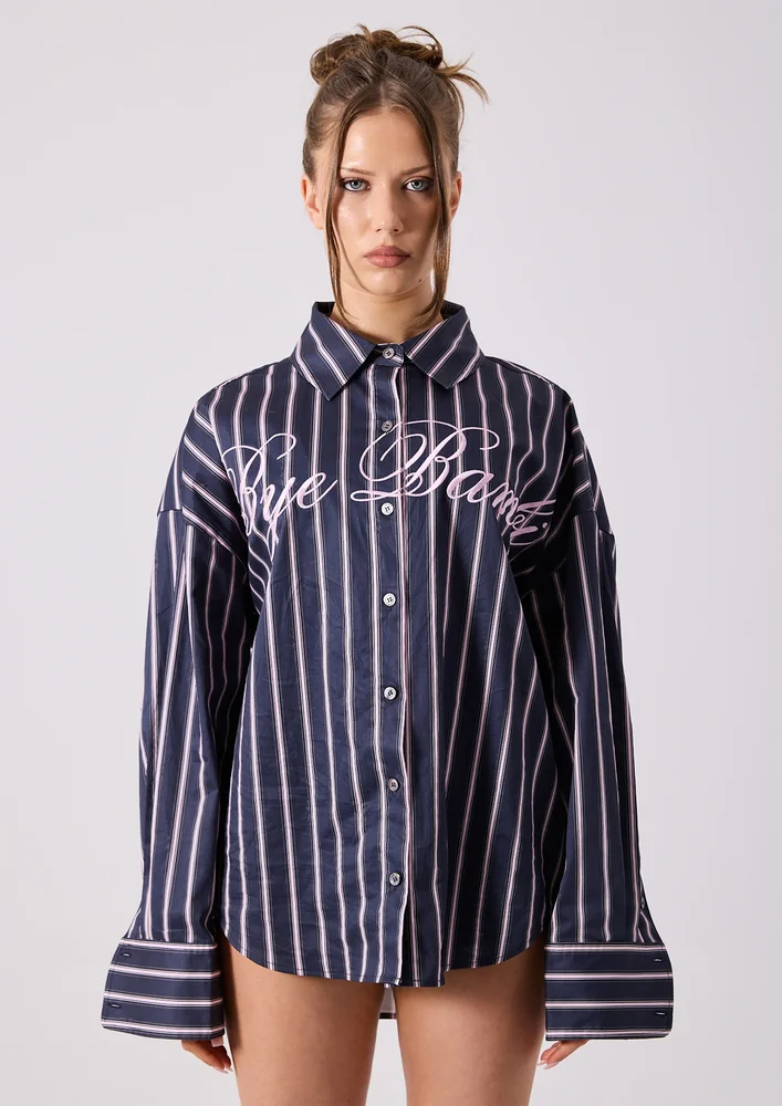 RAINE OVERSIZED SHIRT - INK