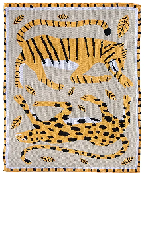 Big Cats Mini Blanket Slowdown Studio