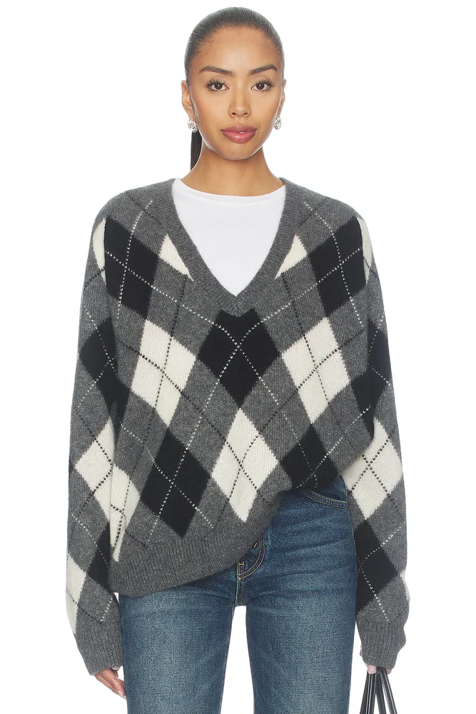 Feron Argyle Sweater