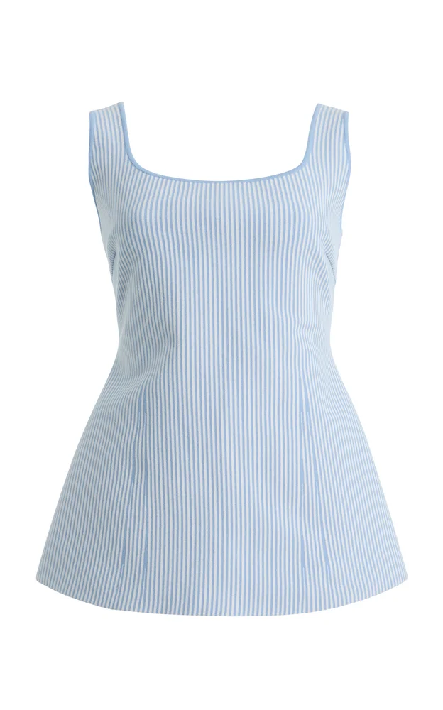 Exclusive Inna Seersucker Top