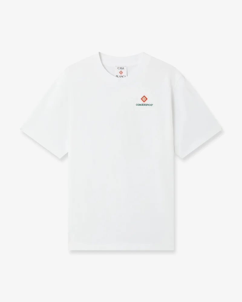 White Sport Type Short Sleeve T-Shirt