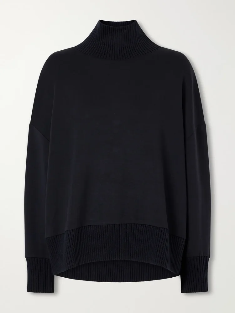 Barker oversized cotton turtleneck sweater