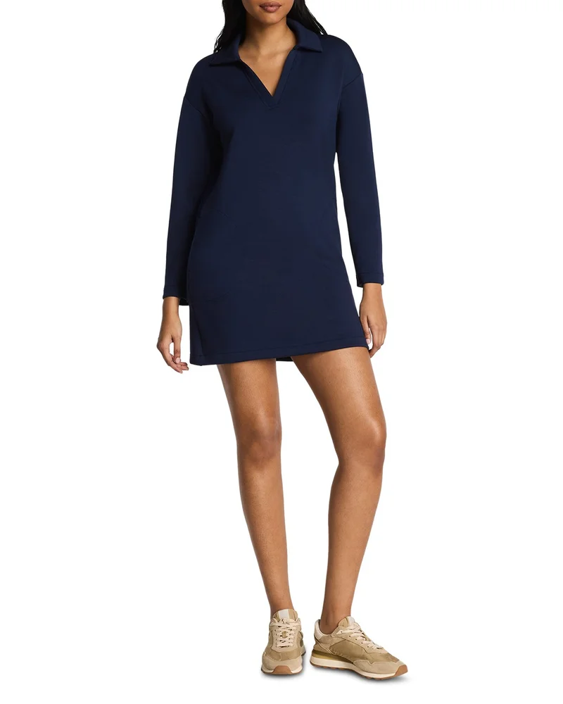 AirEssentials® Polo Long Sleeve Dress