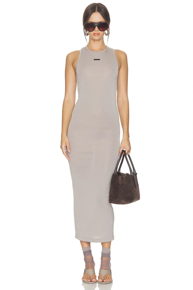 Soft Rib Racerback Dress