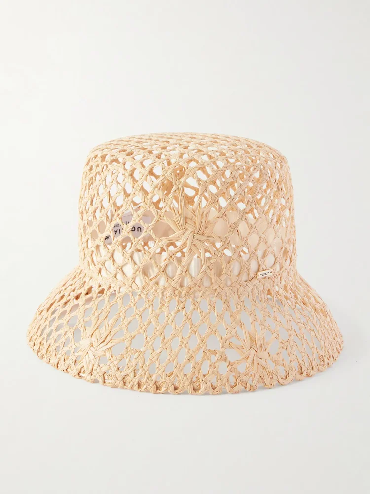 Jonah raffia bucket hat