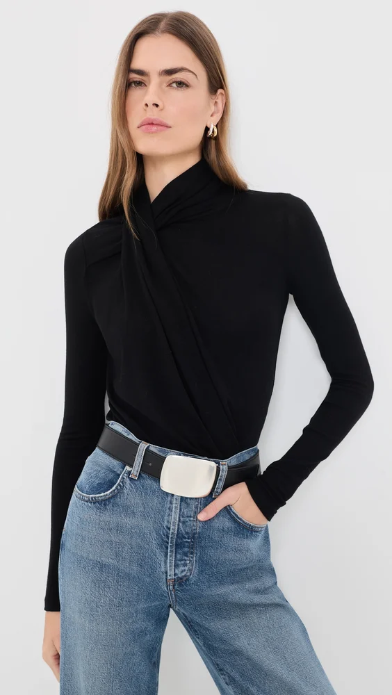 Sculptural Thong Bodysuit