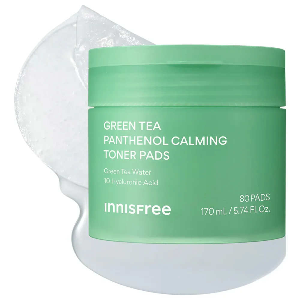 Green Tea Cooling Toner Pads