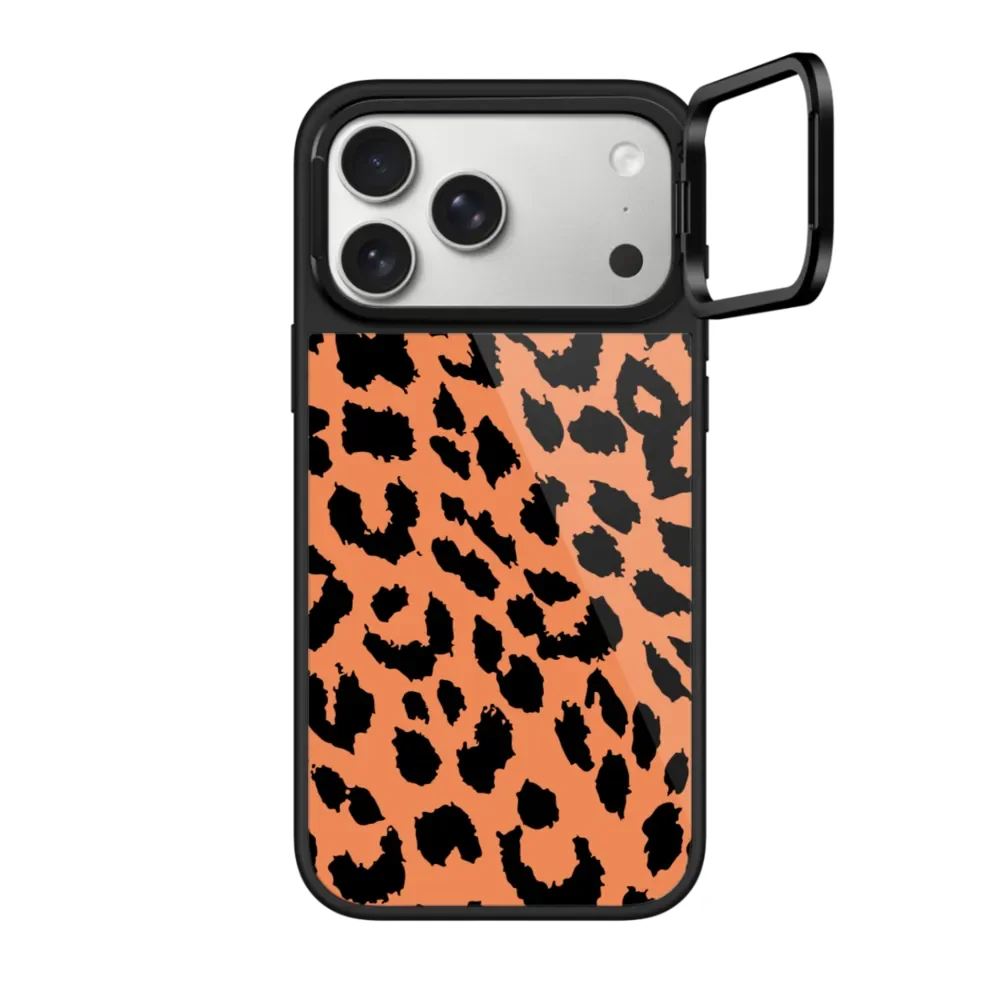 Lacie Leopard – Tangy Tango Glaze Ring Stand Case