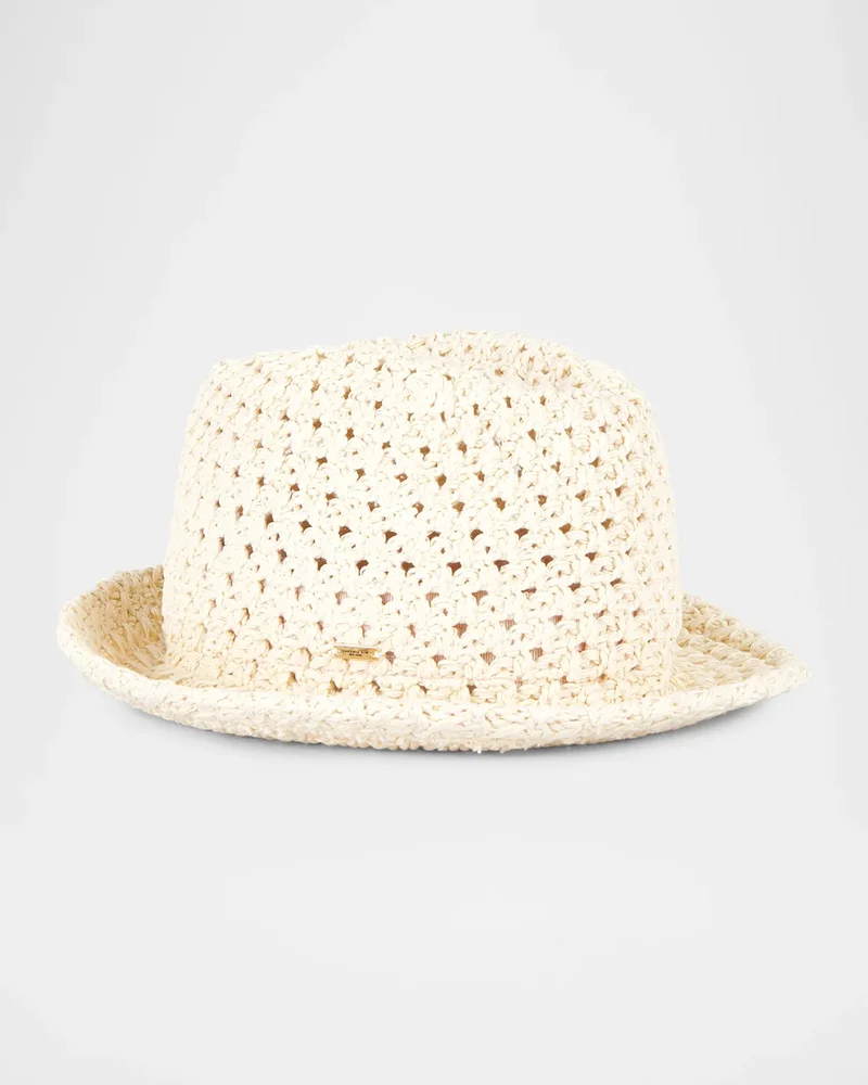 Jo Raffia Crochet Bucket Hat