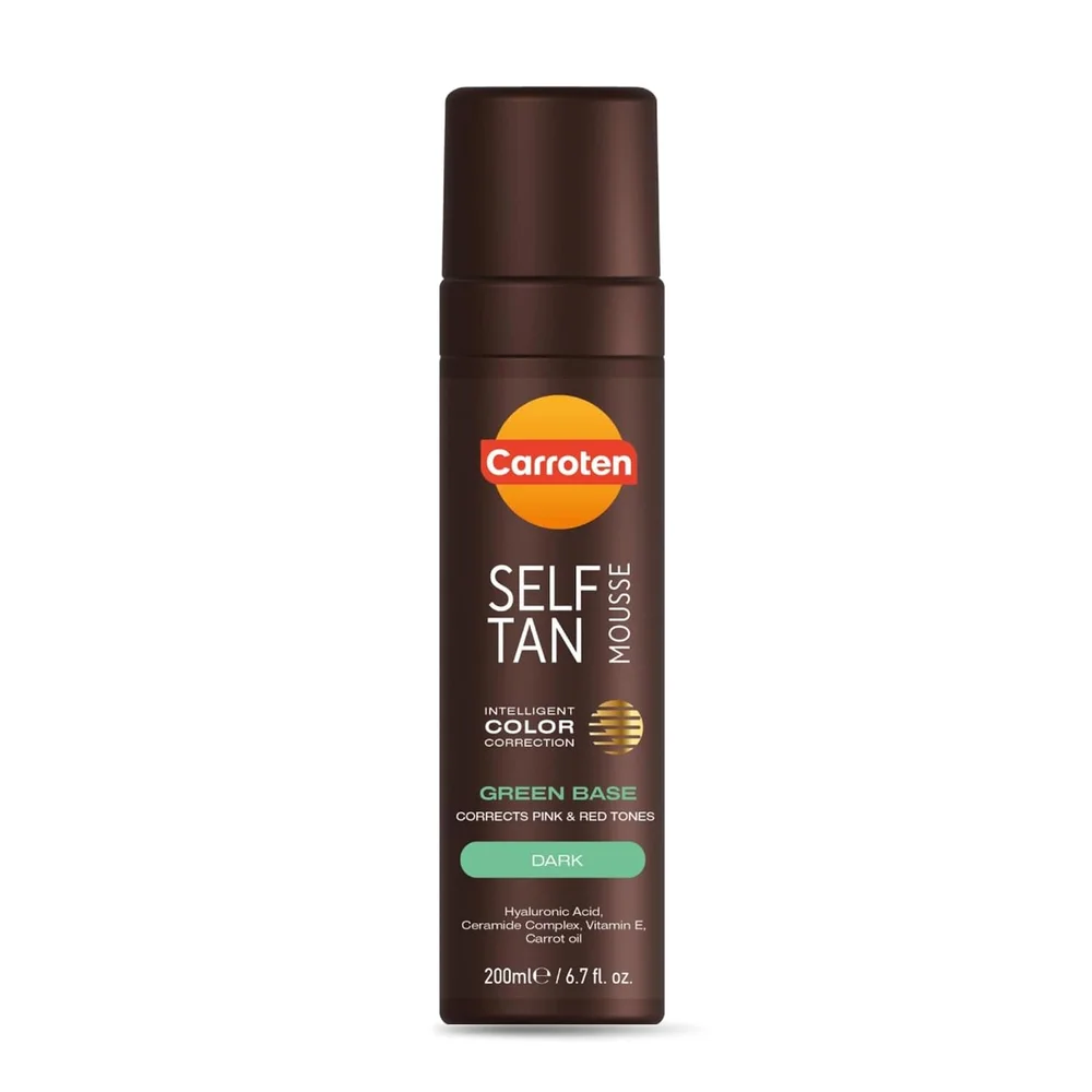 Self Tan Mousse Dark, Green Base