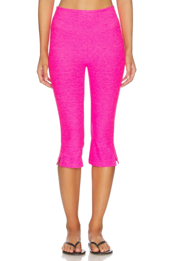 Organic Stretch Midi Legging with Pockets