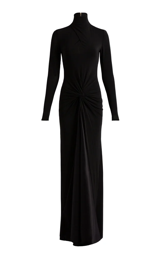 Birdy Silk-Blend Cutout Maxi Dress