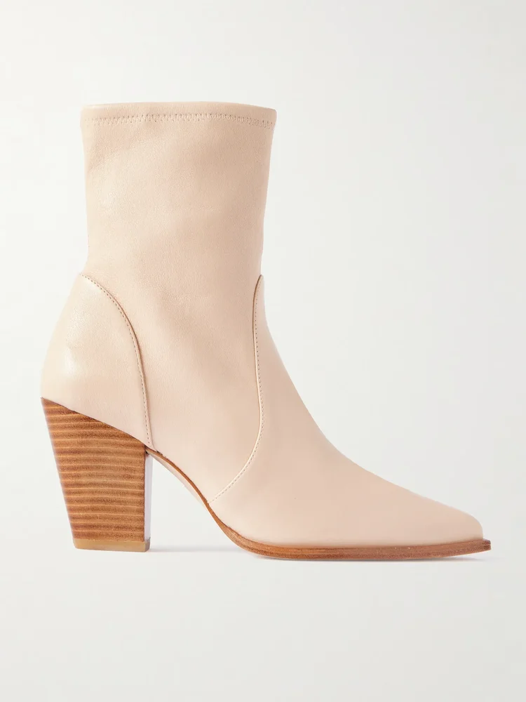 Jolene leather ankle boots