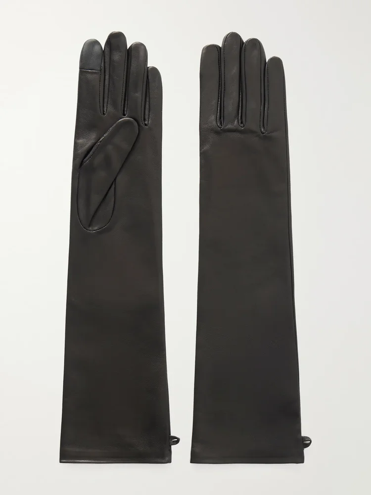 Agnelle Opera leather gloves