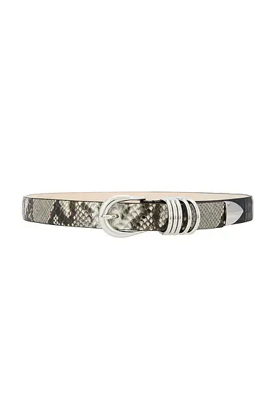 Hollyhock Two Tone Exotic Belt