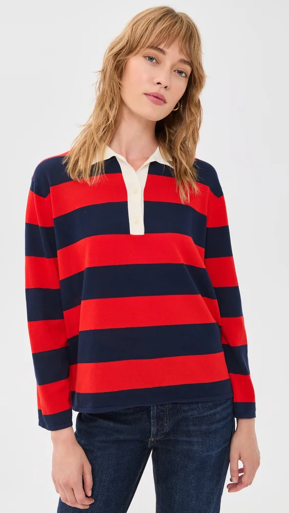 The Academy Polo Sweater