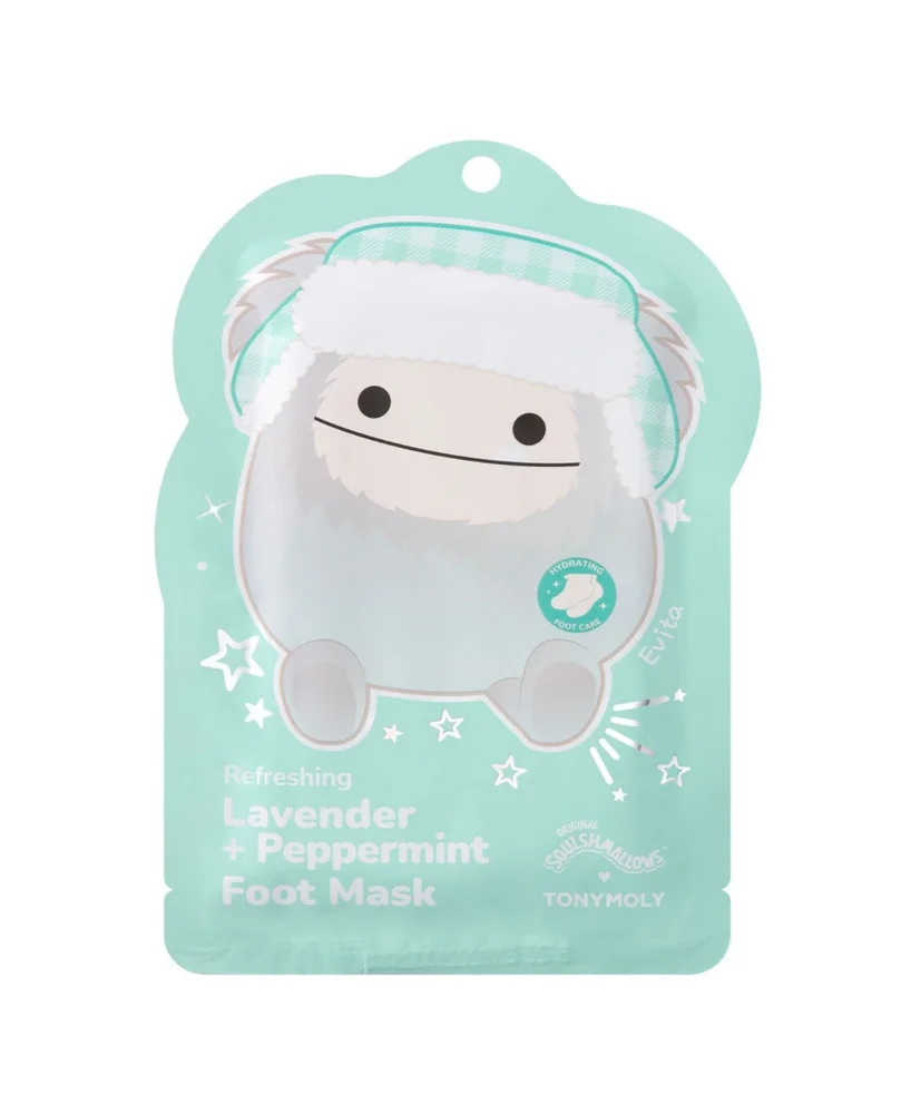 Squishmallows Evita Foot Mask, 0.7 oz.